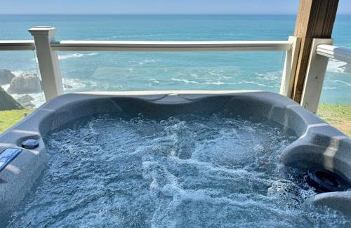 Shelter Cove Apartamento | Starfish by OceanviewHotTubs Oceanfront Tesla chrging Shelter Cove Oceanfront