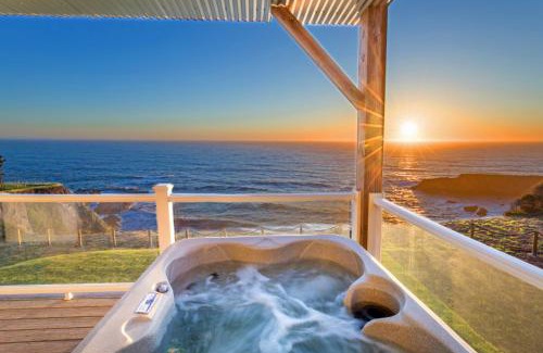 Shelter Cove Apartamento | Starfish by OceanviewHotTubs Oceanfront Tesla chrging Shelter Cove Oceanfront