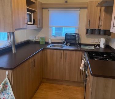 Saltcoats Otro | Static Caravan Saltcoats Ayrshire Scotland 3 bedroom balcony