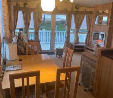 Saltcoats Otro | Static Caravan Saltcoats Ayrshire Scotland 3 bedroom balcony