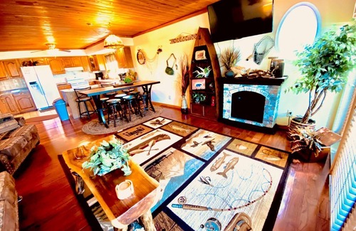 Sevierville Cabaña | Almost Heaven 2 Lakefront Homes, Sleeps 14, Main Channel Douglas Lake, Smoky's