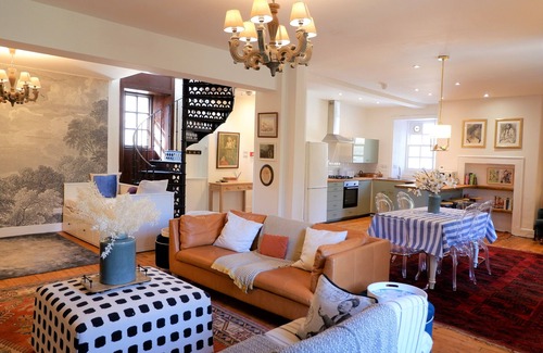 Portpatrick Apartamento | Hospédese en un castillo: Apartamento tipo loft en una finca privada de 2000 acres junto al mar