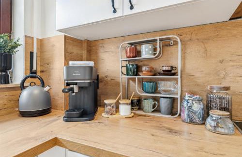 Bayreuth Apartamento | Stay Malou Apartment zentrumsnah mit Kaffee-Teebar, Arbeitsplatz, Balkon und kostenlosen Stellplatz