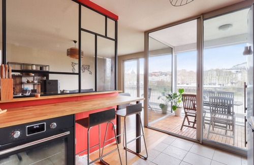 Republique - Les Ponts Apartamento | Estancia en la isla de Nantes con vistas al Loira