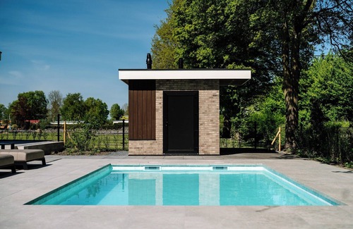Waarland Casa | Estancia con piscina privada y jacuzzi
