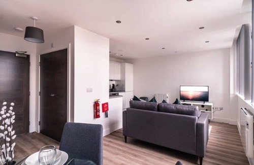 Old Trafford Apartamento | Stay Zeni, Alexandra Rise Manchester Slick 1 Bed