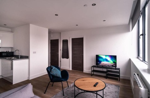 Old Trafford Apartamento | Stay Zeni, Alexandra Rise Manchester Cosy 1 Bed
