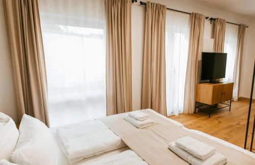 Wuelfel Apartamento | Staylight City-Loft, privater Parkplatz, Nähe zur Messe und der City, Premium Appartements