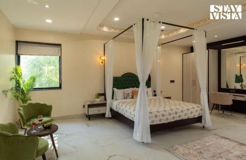 Jaipur District Complejo | StayVista at Boutique Stays at Eleganza Resort with BBQ