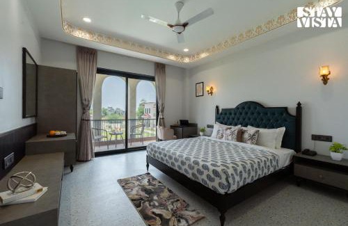 Jaipur District Complejo | StayVista at Boutique Stays at Eleganza Resort with BBQ