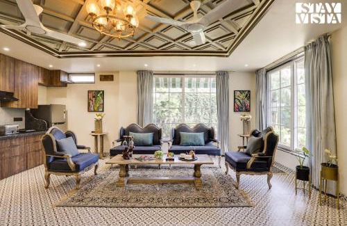Pachmarhi Apartamento | StayVista at Pandav Greens with Lawn & Bonfire