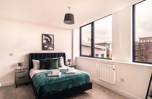 Old Trafford Apartamento | StayZeni, Alexandra Rise Manchester Cool 1 Bed