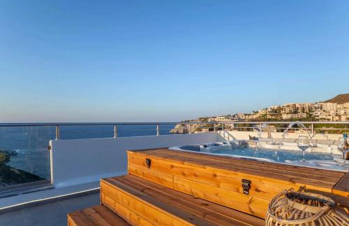Agia Pelagia Apartamento | Stelianas House Top Floor Apartment with Private Jacuzzi
