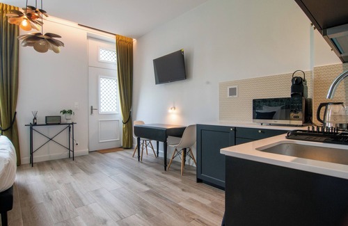 La Poterie-Cap-d'Antifer Apartamento | Stella Suite Apartment 4* - Near Etretat - King Size Bed - Parking - Wifi