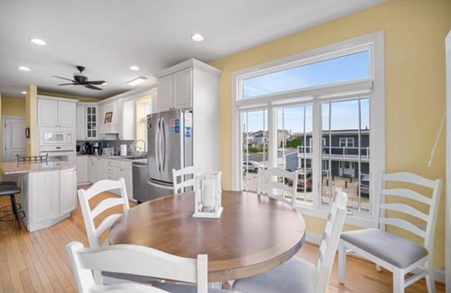 Brigantine Casa | Steps away from the beach - direct ocean front townhouse! A true oceanside gem!