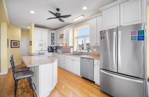 Brigantine Casa | Steps away from the beach - direct ocean front townhouse! A true oceanside gem!