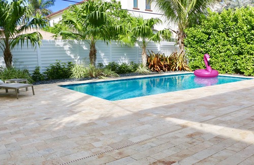 Birch Park Finger Streets Casa | ¡Solo 3 casas de la playa! Servicios de lujo! Piscina climatizada, casa de playa ideal