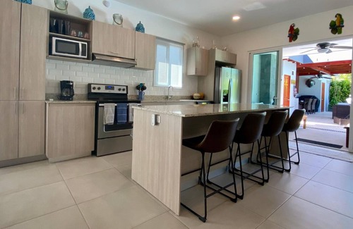 Tambor Casa | Steps to the ocean, impeccably decorated, private pool, rancho & mountain views