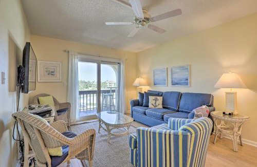 St. Augustine Beach Apartamento | Steps to Beach St Augustine Extended Stay Condo!