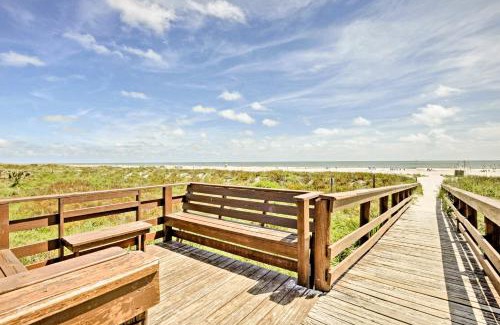 St. Augustine Beach Apartamento | Steps to Beach St Augustine Extended Stay Condo!