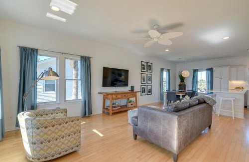 Pirates Beach Casa | Steps to Sand Pirates Beach House in Galveston!