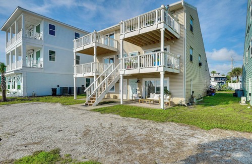 Flagler Beach Apartamento | Steps to Shore: Studio w/Patio in Flagler Beach