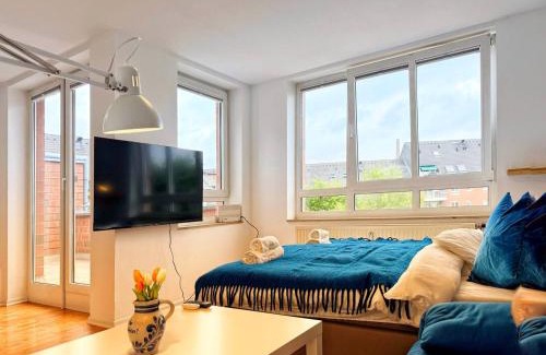 Furth-Sud Apartamento | Stilvolle Maisonette in Neuss - Balkon & Gratis-Parkplatz