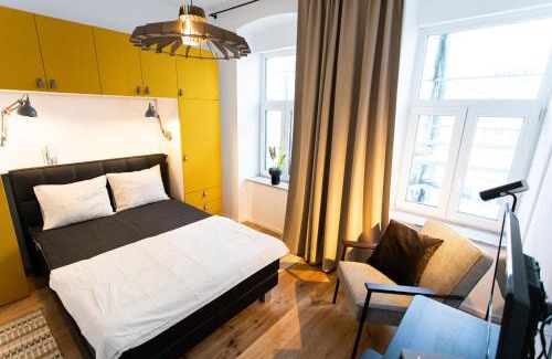 Ottakring Apartamento | Stilvolle Wohnung mit ruhig gelegenem Balkon