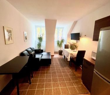 Baden Apartamento | Stilvolles Studio- Apartment mit einzigartiger Aussicht