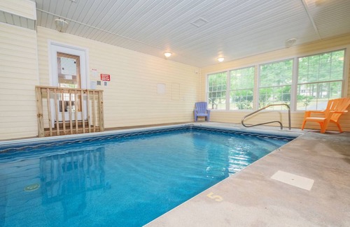 Waterfront Greens Casa | Stilwater Serenity: Private Indoor Pool, Dock Slip, Hot Tub, and More!