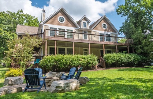 Waterfront Greens Casa | Stilwater Serenity: Private Indoor Pool, Dock Slip, Hot Tub, and More!