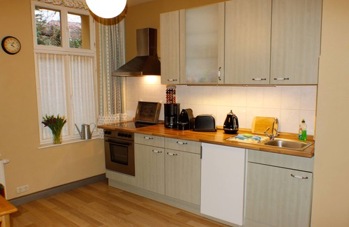 Quedlinburg Apartamento | Apartamentos Stobenstrasse | Terraza jardín, zona tranquila