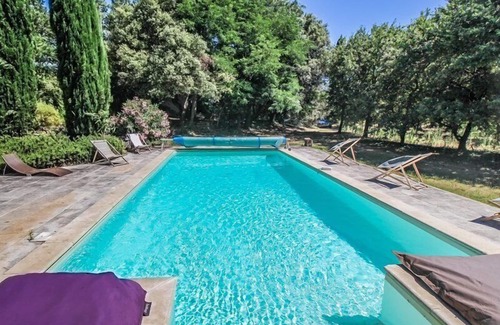 Montsegur-sur-Lauzon Casa | Stone house in Montségur-sur-Lauzon, Drôme, pool, calm, pets allowed (2).