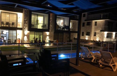Kalkan Apartamento | Stone House Aparts Dublex 3 plus1 mit Meerblick und Jakuzzi Kalkan No 6