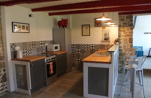 Riantec Casa | casa de piedra, tranquilo, cerca del mar