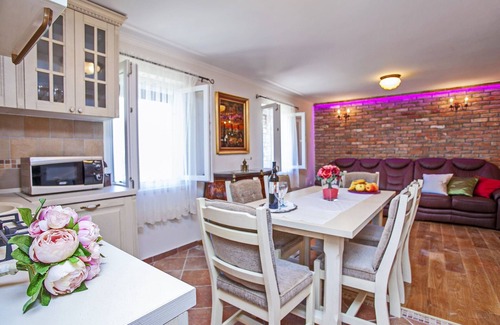 Vela Luka Casa | Stone House San Pelegrin-Two Bedroom Holiday Home with Terrace and Sea View