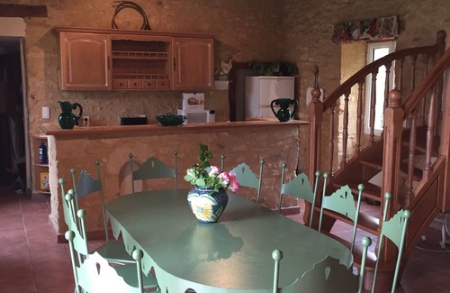 Coux-et-Bigaroque-Mouzens Casa | STONE HOUSE WITH OPEN VIEW AND SWIMMING POOL