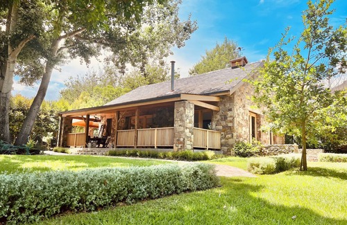 Helgarda Estate Cabaña | STONE MAISON Luxury stone cottage set in tranquil gardens.