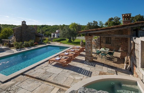 Gondolici Villa | Stone Villa Malini, in Istria, with a Pool