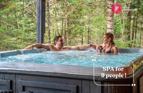 Stoneham-et-Tewkesbury Chalet De Esquí | Stoneham's St-Évasion - 25 min from Qc, SPA for 9