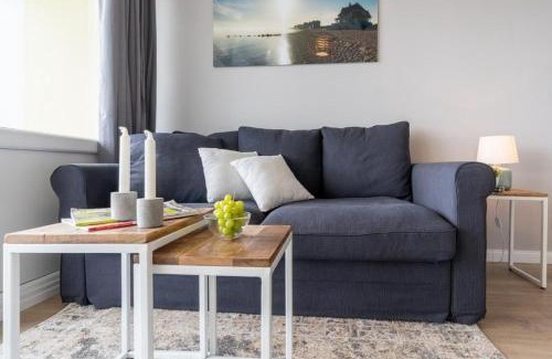 Heiligenhafen Apartamento | Strandhuus-ehem-Strandhotel-Wohnung-Strandbude-204-Typ-III