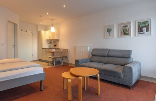 Mirow Apartamento | Strandläufer Classic 213 - Apartment mit Sitzecke für 2 Personen im Aparthotel