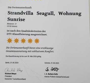 Groemitz Apartamento | "Strandvilla Seagull - Whg Sunrise"