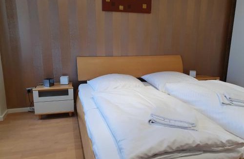 Warnemuende Apartamento | Strandvilla Undine Fewo 19 Meerblick