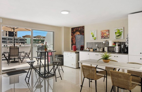 Vegueta Apartamento | Apartamento estudio "Massimo 7C" con terraza compartida y Wi-Fi