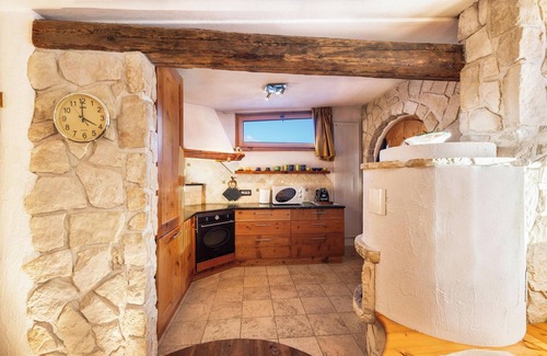 Castello-Molina di Fiemme Apartamento | Estudio "La pratolina monolocale" con vistas a la montaña, terraza y jardín