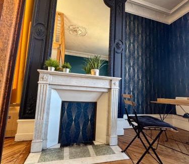 Centre Ville Rive Gauche Apartamento | Studio à Rouen avec mezzanine