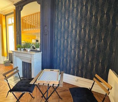 Centre Ville Rive Gauche Apartamento | Studio à Rouen avec mezzanine