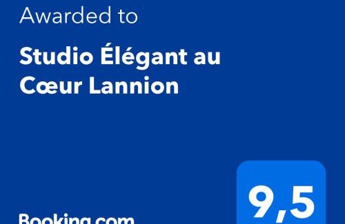 Lannion Apartamento | Studio Élégant au Cœur Lannion