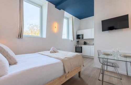 Annappes Apartamento | Studio équipé côté rue, parking gratuit